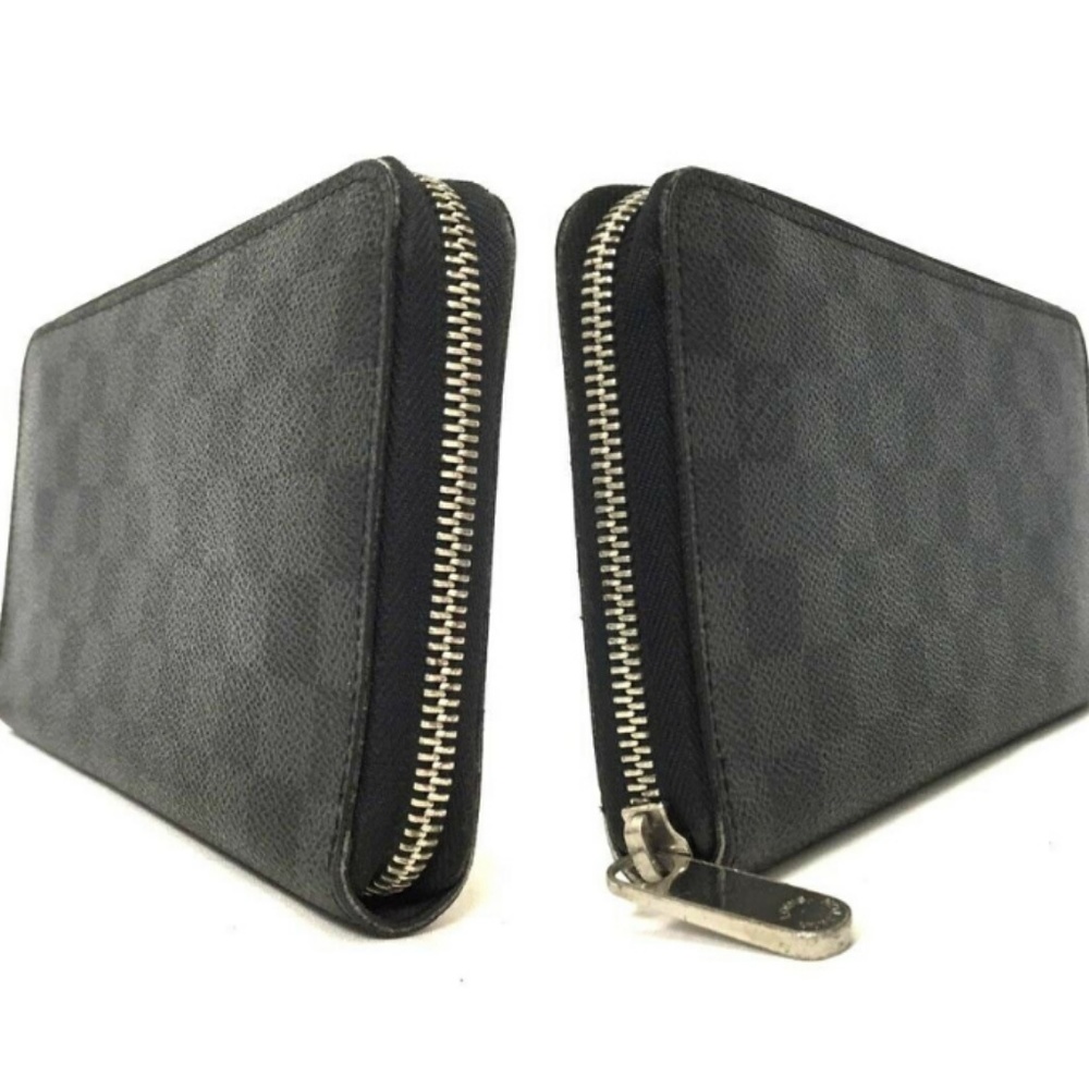 💯 Auth Louis Vuitton Zippy Organizer Graphite - Picture 3 of 8